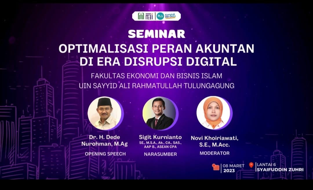FEBI Adakan Seminar Bertajuk Optimalisasi Peran Akuntan