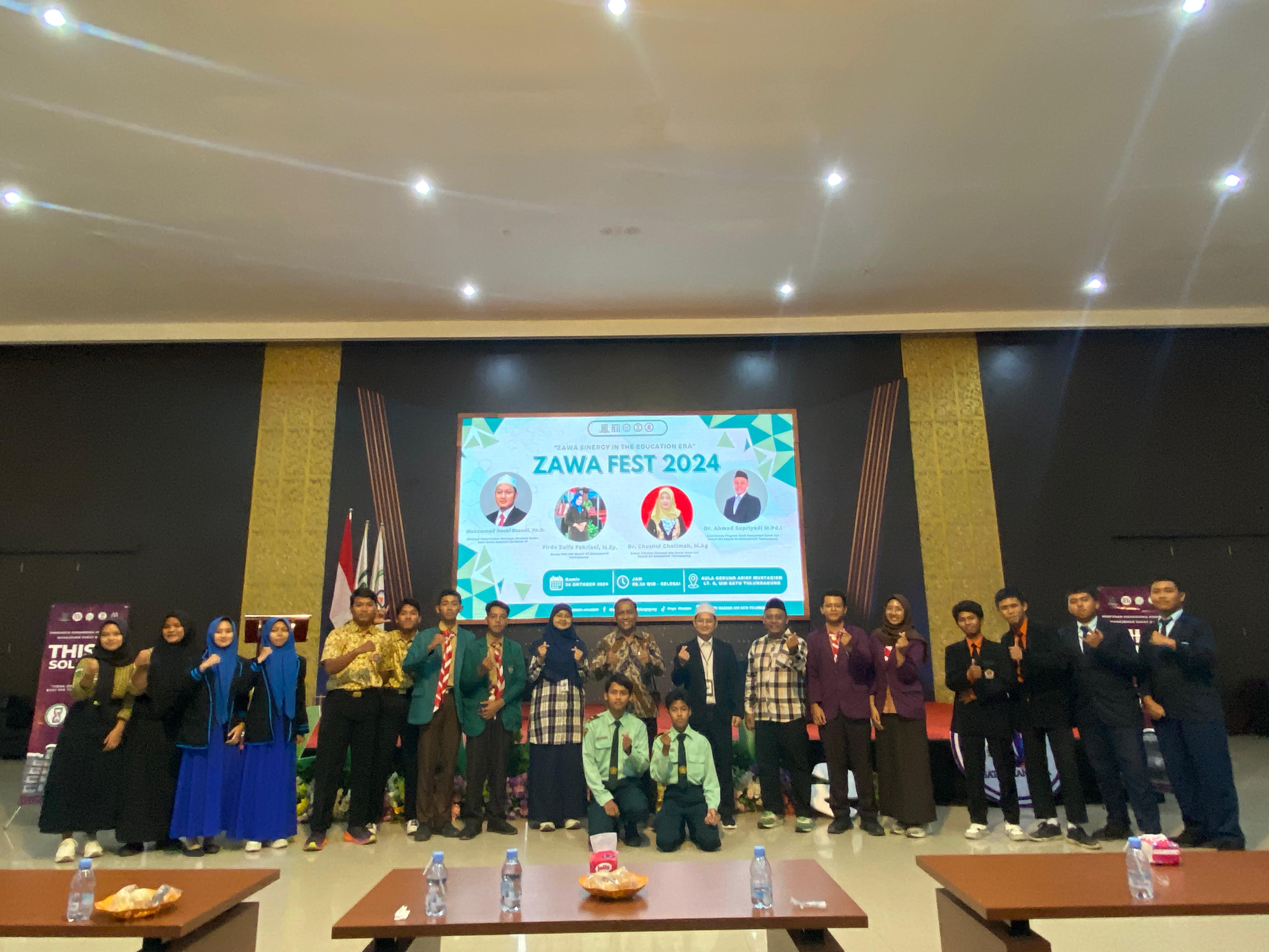 Memperingati Dies Natalis Program Studi Manajemen Zakat dan Wakaf: HMPS MAZAWA Menggelar Seminar Nasional Bertajuk “Zawa Sinergy In Education Era
