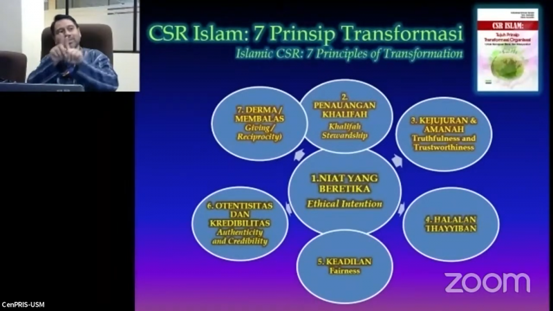Kuliah Tamu Dosen Luar Negeri FEBI 2021 dengan Tema CSR Islam