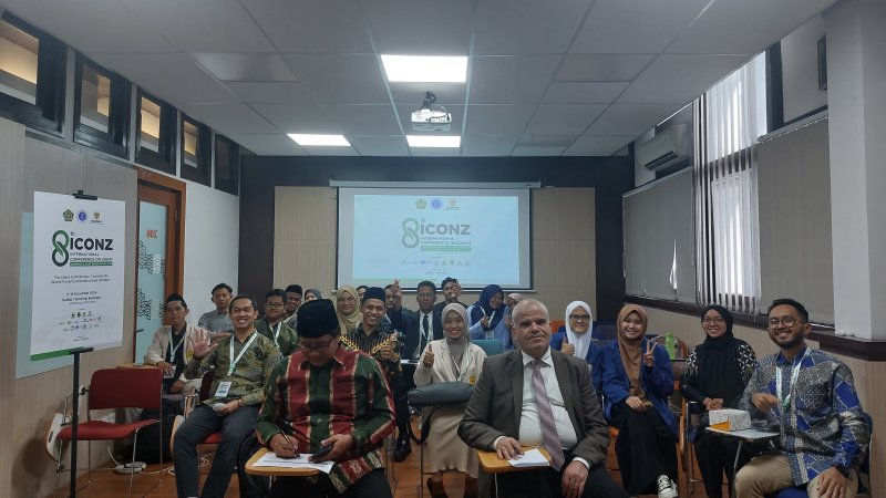 Dua Mahasiswa Prodi Manajemen Zakat dan Wakaf FEBI UIN Sayyid Ali Rahmatullah Tulungagung Sukses Lolos dalam ICONZ VIII di ITB Bandung