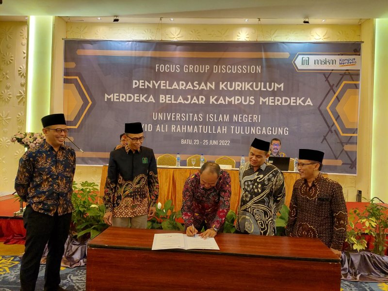 FEBI UIN Satu Tulungagung Siap Implementasikan MBKM Tahun Ajaran Baru 2022-2023