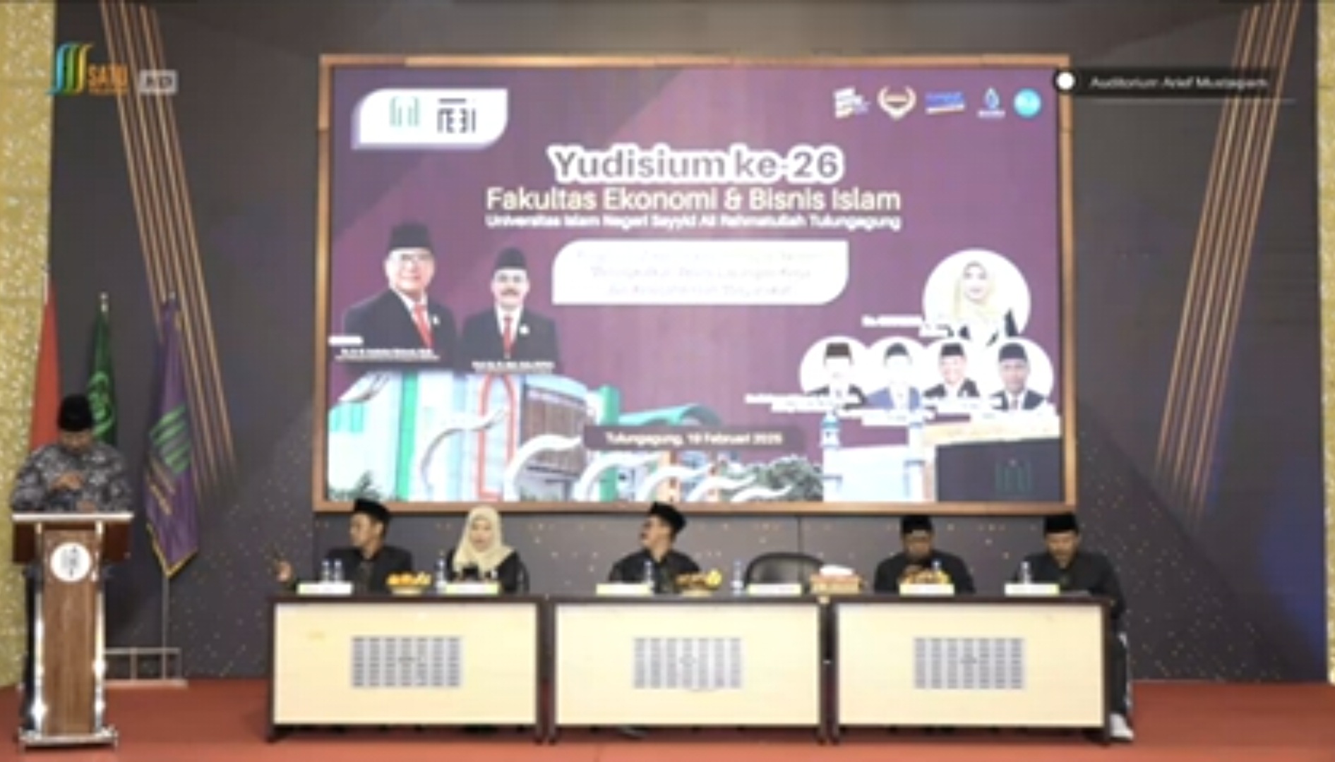 Yudisium Ke-26 FEBI UIN Sayyid Ali Rahmatullah Tulungagung: Melahirkan Lulusan Berkualitas Siap Tampil di Kancah Global