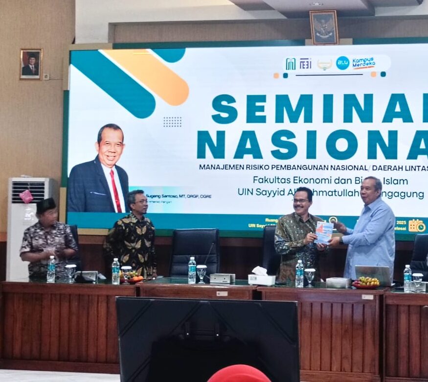 FEBI UIN SATU Tulungagung Gelar Seminar Nasional : Kemenko Pangan RI Paparkan Strategi Manajemen Risiko Pembangunan Lintas Sektor
