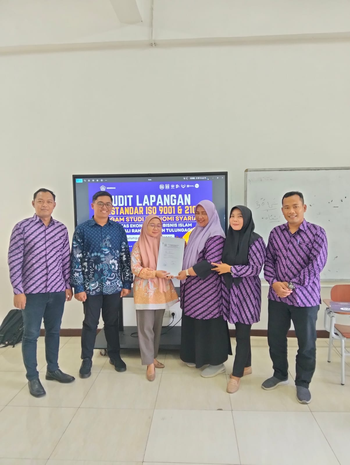 Audit Mutu Internal Prodi Ekonomi Syariah FEBI UIN SATU Tulungagung Berjalan Lancar