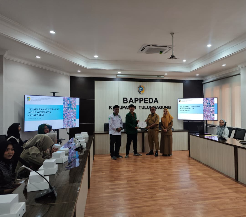 Perkuat Kompetensi Geospasial Mahasiswa, Prodi Pariwisata Syariah UIN SATU Jalin Kerja Sama Strategis dengan Bappeda Tulungagung