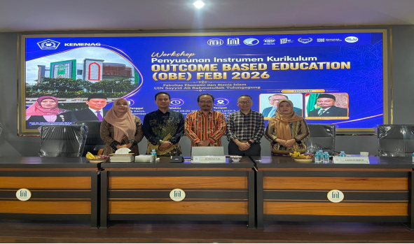 FEBI UIN SATU Tulungagung Gelar Workshop Penyusunan Instrumen Kurikulum Outcome-Based Education (OBE) Tahun 2026