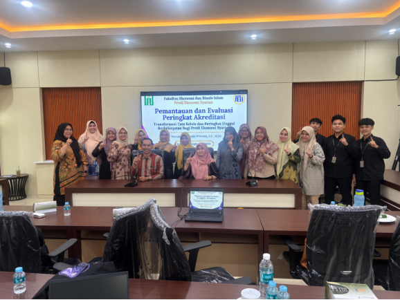 Prodi Ekonomi Syariah FEBI UIN SATU Perkuat Tata Kelola melalui Pemantauan dan Evaluasi Peringkat Akreditasi